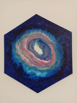 Razstava Koščki mojega vesolja in,... Alenka Godnič